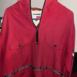 Tommy Hilfiger Deep Red Zip-Up Jacket